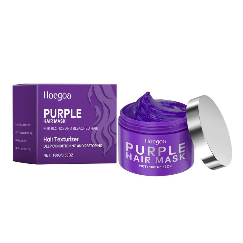 Hoegoa Keratin Hair Mask Moisturizes And Nourishes Hair And Repair Dry And Irritated Hair Tail Protein Hair Mask_voghion.com