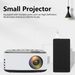Projector with WiFi,1080P HD Projector,Mini Projector for Outdoor Movies,iOS & Android Smartphone for Home Entertainment_voghion.com