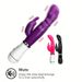 Vibrator puternic iepure, stick vibrator, masaj pentru punctul G cu stimulator clitoris, jucării sexuale mute pentru adulți_voghion.com