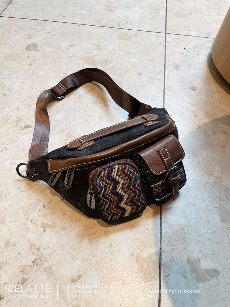 Boho Umhängetasche Damen Hippie Schultertasche - Kleine Handtasche, Geldbörsen_voghion.com