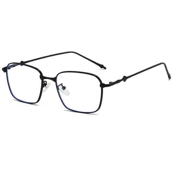 Occhiali da sole quadrati retrò 2025 - Montatura in metallo piccola UV400 unisex (stile coreano, leggeri e alla moda)_voghion.com