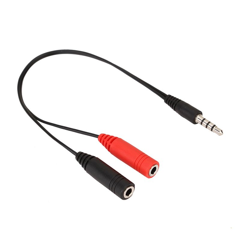 Laptop, mobiltelefon, fejhallgató-csatlakozó 3,5 mm-es audio mikrofon, 2 az 1-ben, 2 az 2-ben kábel, adapter_voghion.com