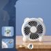 Desktop Office Home Silent Electric USB Schlafsaal Camping Outdoor Tragbarer kleiner Tischventilator_voghion.com