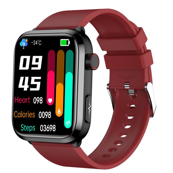 Unisex Smart Watch With ECG & Blood Pressure Monitoring – Bluetooth Calls, Heart Rate/SpO2/Temperature/Sleep Tracker, 7-14 Day Battery_voghion.com