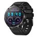 T30 Smart Watch With Bluetooth Calling, Waterproof Fitness Tracker, Heart Rate & Sleep Monitor, Compatible With IOS (Black/Green)_voghion.com