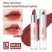 Lippenstift, matte Farbe, fixierter doppelköpfiger Regenmantel-Lippenstift, einzigartiges doppelköpfiges Design, Make-up, langlebig, wasserdicht und antihaftbeschichtet_voghion.com