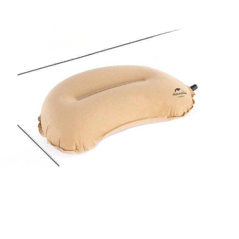 【 Neck Covering 】 Outdoor Automatic Inflatable Portable Travel Camping Comfortable Waist Protection Office Napping_voghion.com