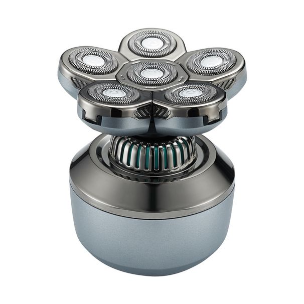 6D Floating Electric Shaver For Men, Ultra-Quiet (Under 36dB), IPX7 Waterproof, LED Smart Display, USB Fast Charging, 90-Min Runtime_voghion.com