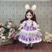 6 punktów BJD Doll Dress Up Clothes Set 30cm Spódnica dla lalki Lolita Dress Uniform Maid Dress_voghion.com