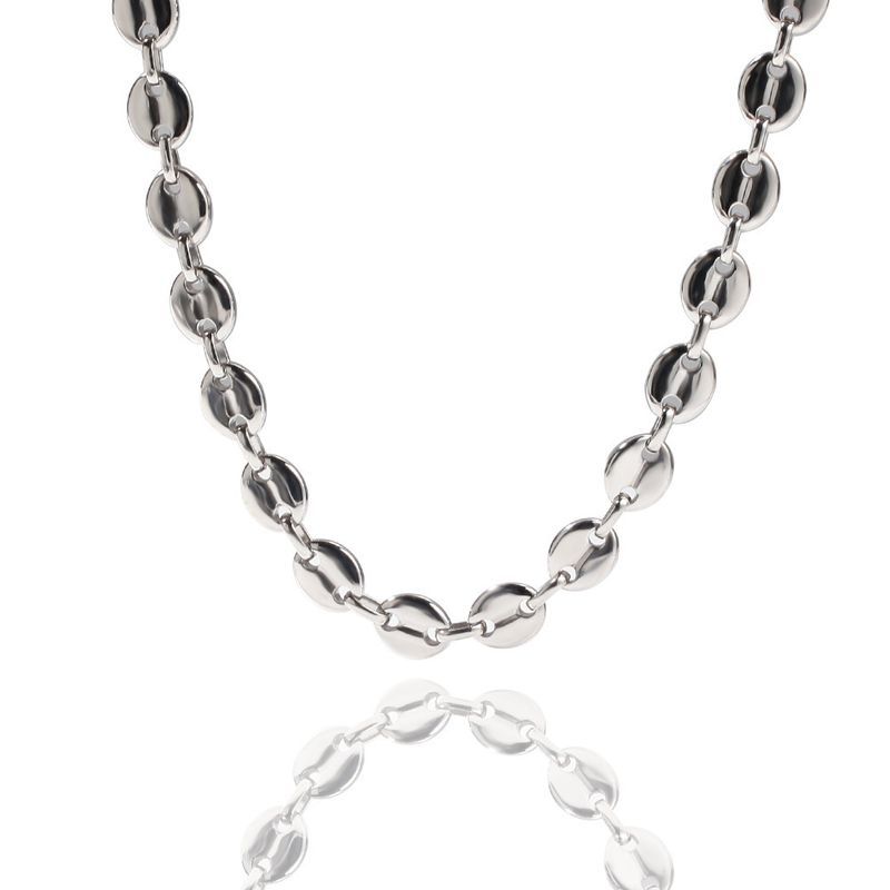 Design di nicchia leggero, collana di alta qualità con naso di maiale in oro per coppie, temperamento semplice e versatile, clavicola_voghion.com