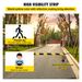 2 Channel Rubber Speed Bump Electric Modular Rubber Traffic Driveway Curb Ramp_voghion.com