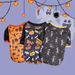 Clothes For Large Small Dogs And Cats, Halloween Unique Funny T-Shirts, Pumpkin Spider Pet Tops_voghion.com