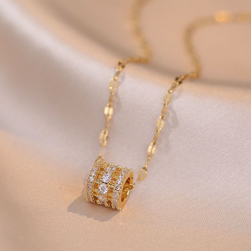 Non Xiaoman fading internet celebrity fashion Korean version simple collarbone temperament light luxury ins necklace for_voghion.com