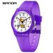 Kids' Cartoon LED Luminous Waterproof Watch With Cute Cat Design, 50m Water Resistance, Soft TPU Strap For Boys And Girls_voghion.com