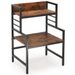 With Stand And Heavyduty Frame Microwave Open Shelves Metal 2 3Tier_voghion.com