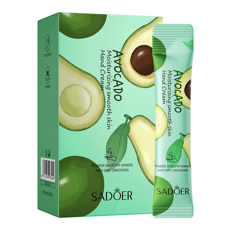 Crema mani a righe autunno e inverno idratante e liscia SADOER Avocado in inglese_voghion.com