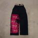 Men's Clothing Retro Double Waist Design Casual Street Pants Hip Hop Gothic Harajuku Loose Pants Y2K Letter Pattern Sweatpants_voghion.com