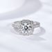 S925D Culoare Moissanite 1 Carat Inel Diamant Bijuterii Fashion Inel Moissanite Femeie_voghion.com