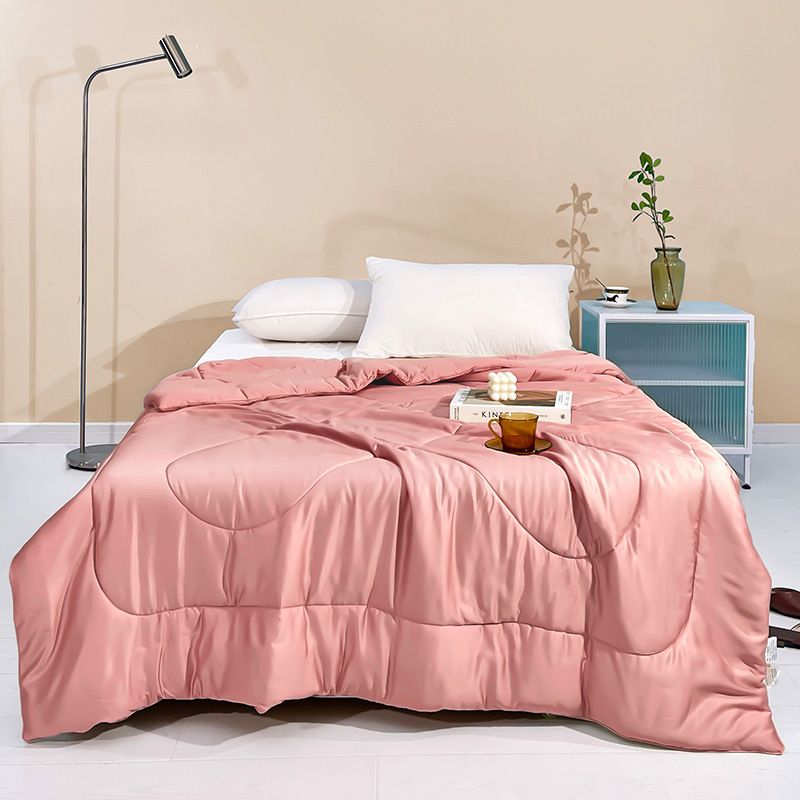Home Textile Light Luxury Machine Washable Spot Summer Quilt Cool Quilt Bamboo Fiber Summer Cool Quilt_voghion.com