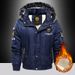 Herrenbekleidung Kapuzenmantel aus Baumwolle Winter Plus Samt Trendy Herren Baumwollmantel Lammfelljacke_voghion.com