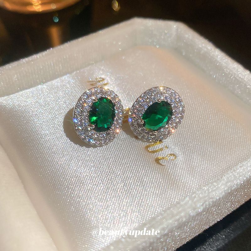 Oorbellen 1 stuk Hong Kong stijl retro oorbellen modieus eenvoudig licht luxe hoog gevoel_voghion.com