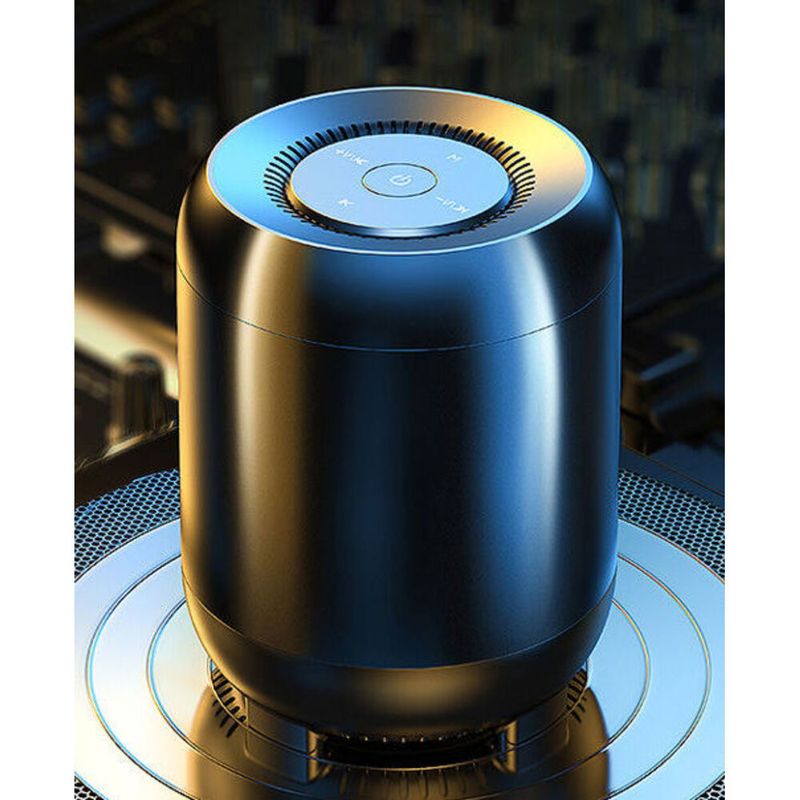 Mini haut-parleur sans fil portable d'extérieur avec emplacement pour carte et caisson de basses intelligent Bluetooth haute qualité sonore, grand volume_voghion.com