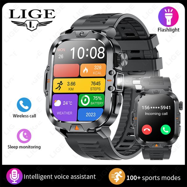 Inteligentny zegarek Ultra Thin HD Bluetooth Call Monitor ciśnienia krwi Tętno Tlen we krwi Zegarek sportowy_voghion.com