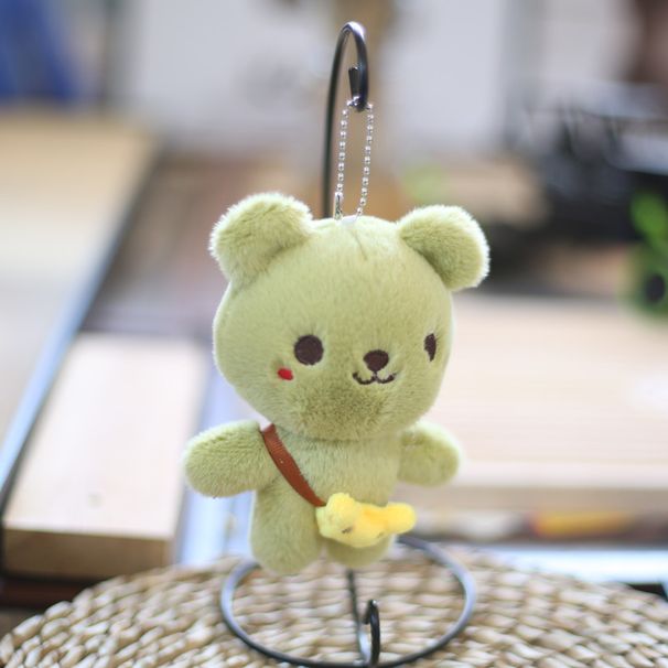 Cute Bear Plush Toy Keychain Adorable Teddy Bear Bag Accessory Animal Stuffed Soft_voghion.com