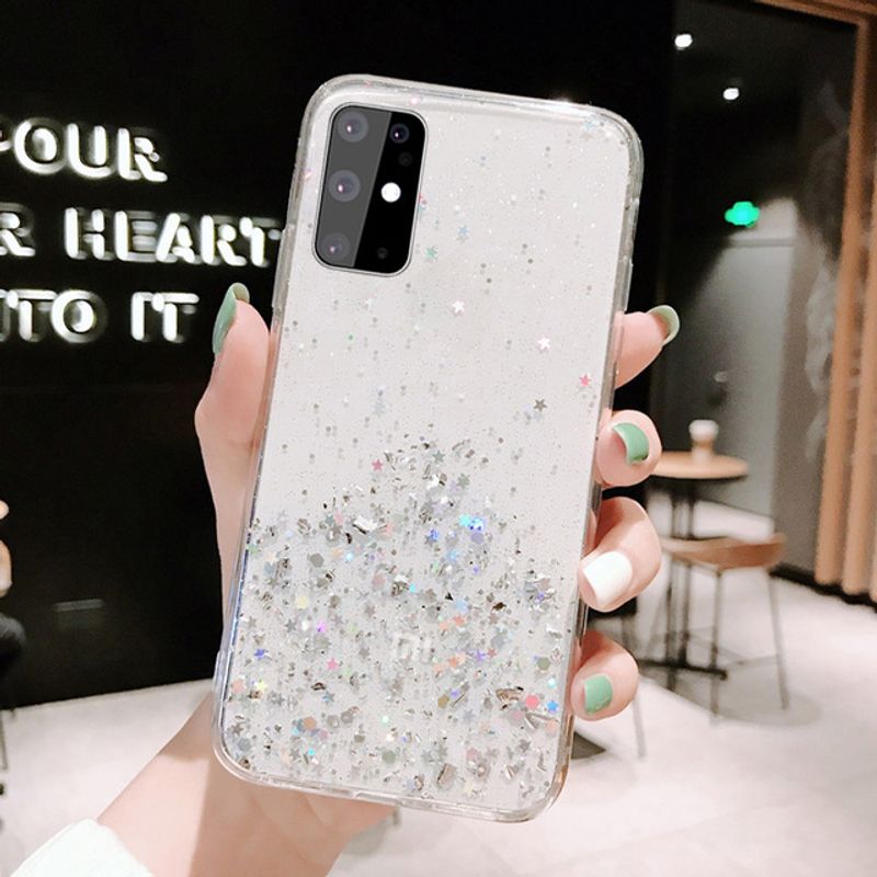 Husa cu sclipici cu paiete pentru Samsung A22 A32 A12 A02S A11 A21S A31 Husa din silicon moale Galaxy A52S A03S A41 A42 A72 A5_voghion.com