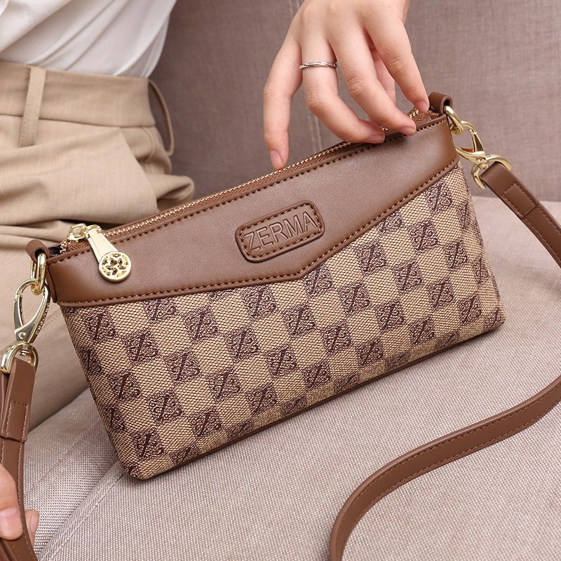mærke Mors dags gave 2024 midaldrende kvinder mor stil trykt til svigermor crossbody taske_voghion.com