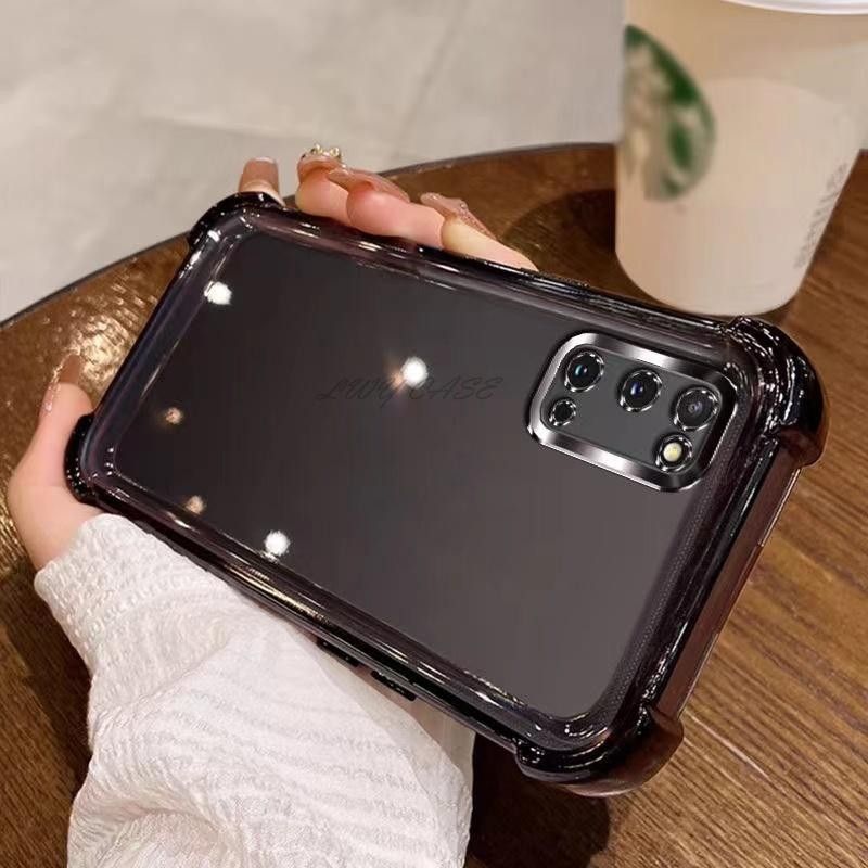 For Samsung Galaxy A02 A02s A03 Core A03s A04 A04s A04e A05 A05s A06 A07 A50 A30s A50s Note 20 Ultra 10+ Airbag Anti-Drop Transparent Phone Case Cover_voghion.com