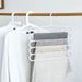 5-Tier Space-Saving Pants Hanger – Non-Slip Plastic Clips For Jeans, Trousers & Skirts – Foldable Closet Organizer_voghion.com
