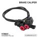High-Performance Motorcycle Brake Caliper Kit - Front & Rear Brake Upgrade For X160 X260 Models - S-20-QF Caliper With 1600mm Brake Hose_voghion.com