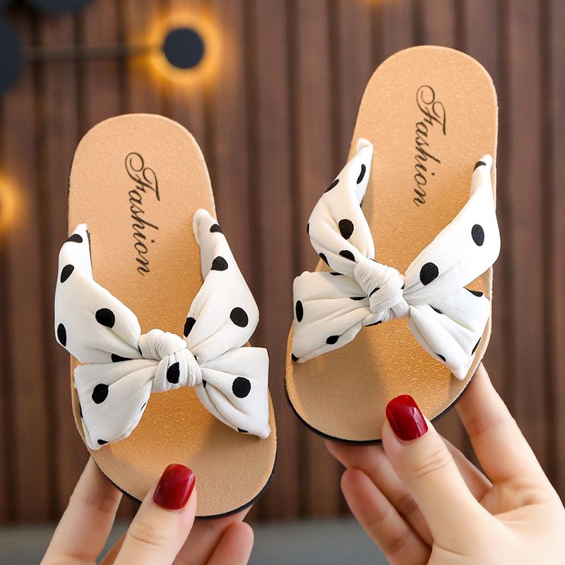 Zapatillas de niña estilo bohemio, para niños, esponja cómoda, suave, informal, tejido estampado para interior y exterior_voghion.com