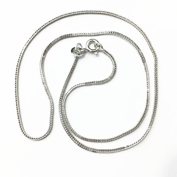 Collana con catena a coda di volpe da 1,6 m, ciondolo squisito, accessori in argento Renpin Jewelry S da donna_voghion.com