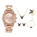 hot-selling women's watch fashionable personality simple quartz watch butterfly digital belt watch_voghion.com