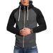 Herren Hoodies Langarm Sweatshirts Für Männer Reißverschluss Kapuzenpullover High Neck Herren Sweatshirt Top Jacke Mantel Schwarzer Pullover_voghion.com