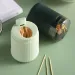 Pop-up Automatic Toothpick Dispenser Portable Plastic Toothpick Holder Container Creative Press Toothpick Storage Box Organizer_voghion.com