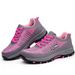 Labor protection shoes steel baotou female sports shoes flying fabric anti-smash anti-puncture comfortable lightweight safety protection shoes_voghion.com