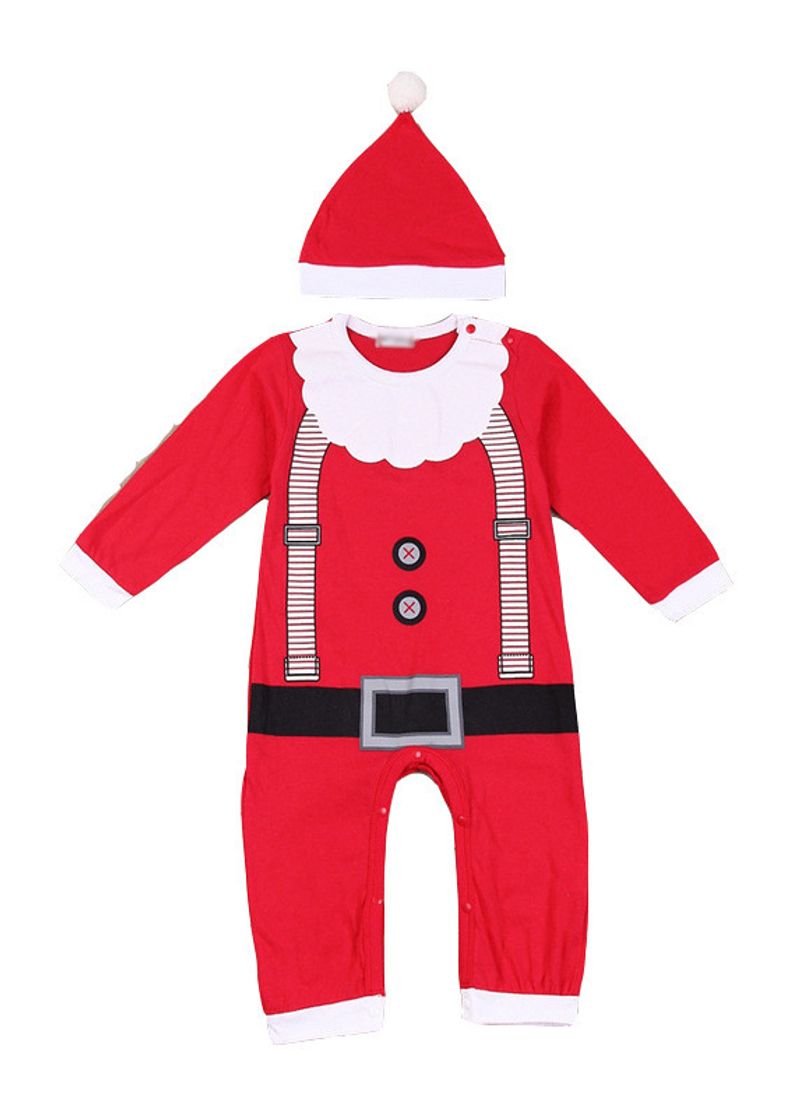 Weihnachten Herbst und Winter Kinderkleidung Babykleidung Baby Krabbelanzug Onesie_voghion.com