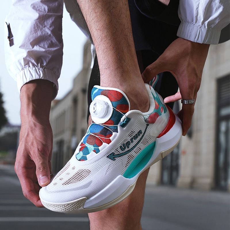 UPrun 2025 Spring Summer Breathable Sweat-Absorbing Sports New Style Silk Technology No-Tie Shoelaces Rotating Buckle_voghion.com