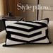 Luxury Style Sofa Living Room High-end Decorative Car Office Cushion Long Strip Lumbar Pillow With Insert_voghion.com