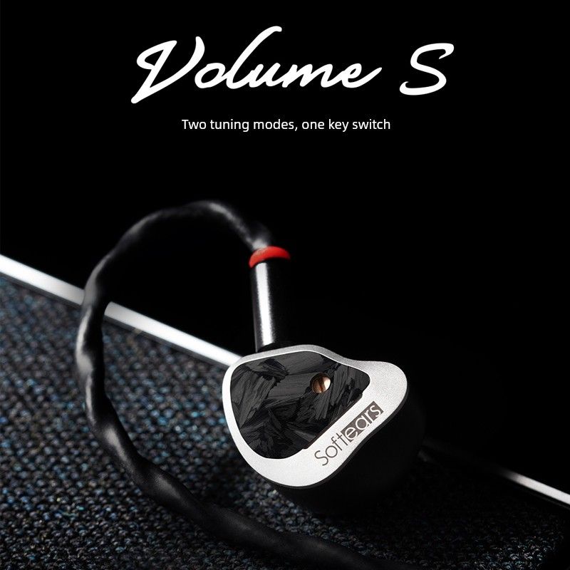 Softears Volume S bekabelde HiFi in-ear hoofdtelefoon met hoge resolutie Fever-headset met twee versnellingen 3,5 4,4_voghion.com