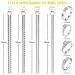 4 pezzi/set di strumenti per ridurre le dimensioni degli anelli, a molla a spirale, con regolazione invisibile e trasparente, strumento di ridimensionamento, protezione per gioielli_voghion.com
