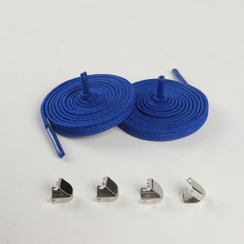 Kleine witte schoenen gratis platte gesp elastische elastische vaste schoenveters voor heren en dames groothandel luie mensen gratis kinderschoenveters_voghion.com