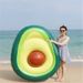 Avocado Pool Float - Extra Large Inflatable Lounger For Adults, Trendy Swim Ring_voghion.com