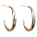 New Fashion Trend Minimalist Gold Color Simple Hoops Versatile Elegant High-end Earrings For Women_voghion.com