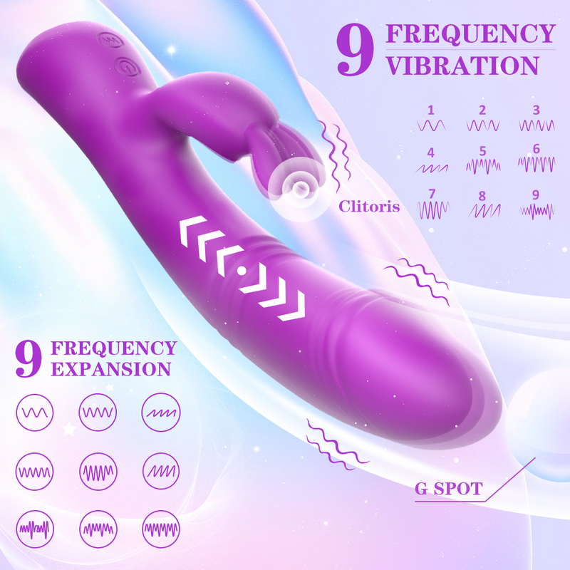 ZESSIEN Female Sexy Vibradores Thrusting G Spot Vibrator Clitoral Massager Dildo Rabbit Vibrators Sex Toy For Women Body Breast_voghion.com