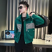 High quality spliced jacket, new spring and autumn trendy brand, cool and stylish men's clothing, zipper casual jacket_voghion.com