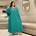 Muslimische Abaya Mit Seilstickerei, Damenrobe, Traditionell, Moderne, Wunderschön, Ramadan_voghion.com